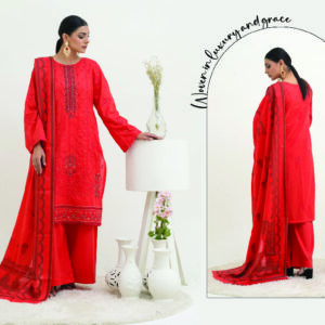 VIRSA BY BIN-SAJJAD UNSTITCHED EMBROIDERED 3 PC LAWN - Image 2