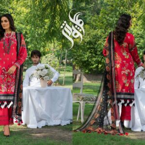 EMBROIDERED LAWN 3 PC