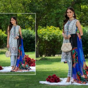 EMBROIDERED LAWN 3 PC - Image 2