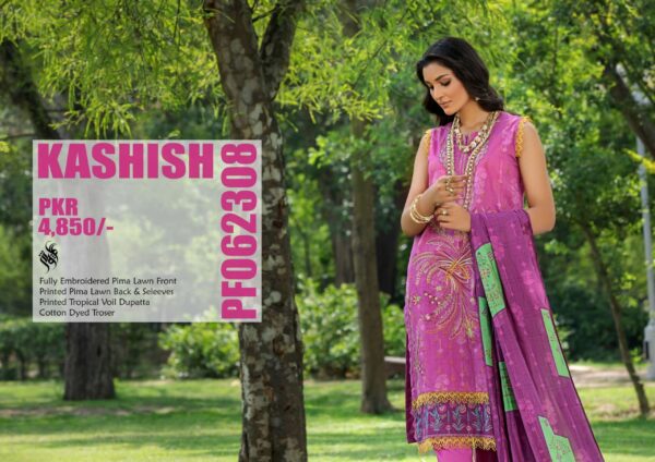 EMBROIDERED LAWN 3 PC