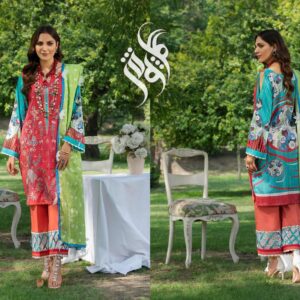 EMBROIDERED LAWN 3 PC - Image 2