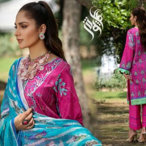 EMBROIDERED LAWN 3 PC