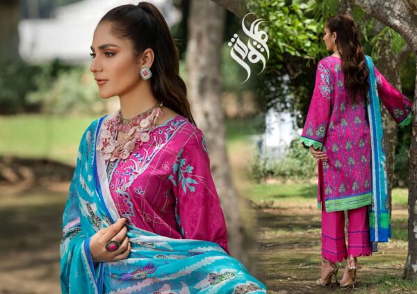 EMBROIDERED LAWN 3 PC