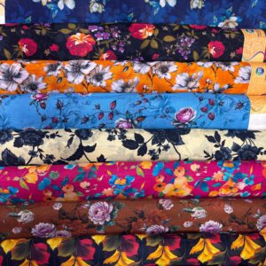 AYEZA PRINTED BANA DORA LAWN UNSTITCHED 2 PC - Image 3