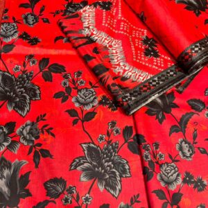 AYEZA PRINTED LAWN UNSTITCHED 3 PC - Image 1