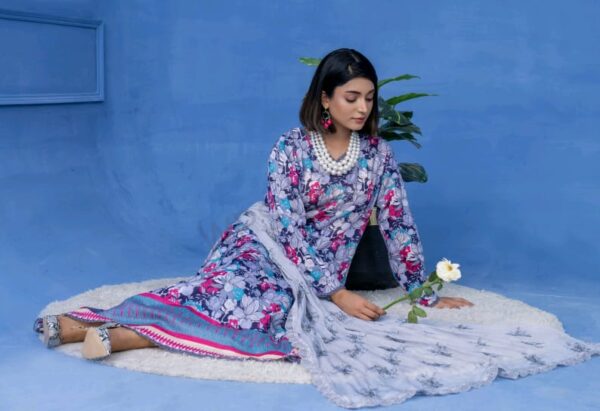 PRINTED DORIYA LAWN 3 PC