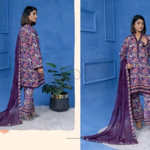 PRINTED DORIYA LAWN 3 PC