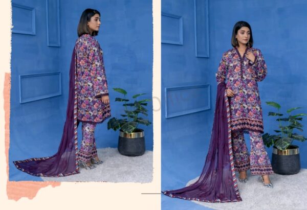 PRINTED DORIYA LAWN 3 PC