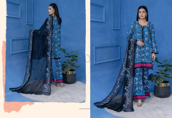 PRINTED DORIYA LAWN 3 PC