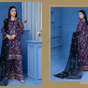 PRINTED DORIYA LAWN 3 PC
