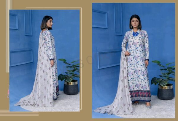 PRINTED DORIYA LAWN 3 PC