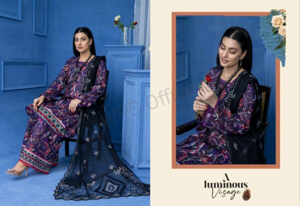 PRINTED DORIYA LAWN 3 PC