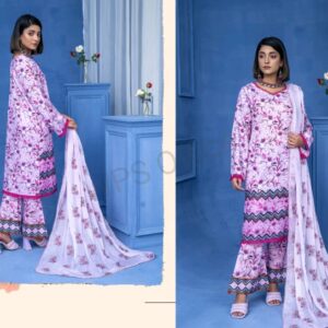 PRINTED DORIYA LAWN 3 PC