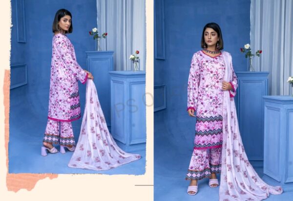 PRINTED DORIYA LAWN 3 PC