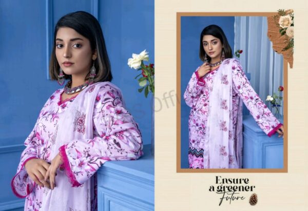 PRINTED DORIYA LAWN 3 PC