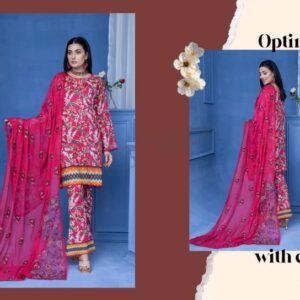 PRINTED DORIYA LAWN 3 PC