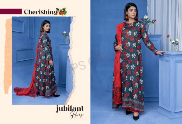 PRINTED DORIYA LAWN 3 PC