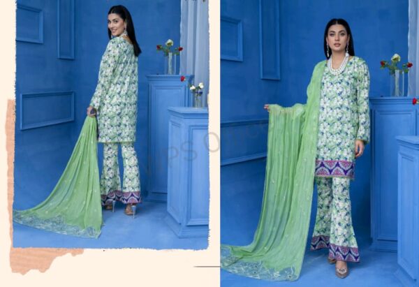 PRINTED DORIYA LAWN 3 PC