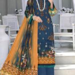 EMBROIDERED LAWN 3 PC