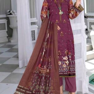EMBROIDERED LAWN 3 PC