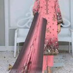EMBROIDERED LAWN 3 PC