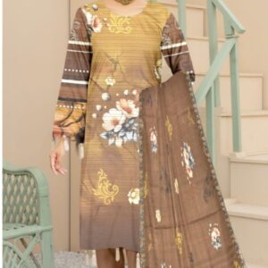 EMBROIDERED LAWN 3 PC