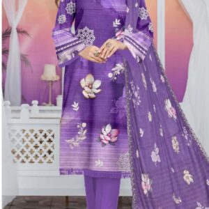 EMBROIDERED LAWN 3 PC