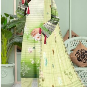 EMBROIDERED LAWN 3 PC