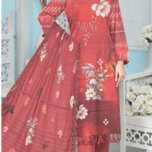 EMBROIDERED LAWN 3 PC