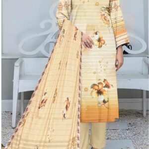 EMBROIDERED LAWN 3 PC