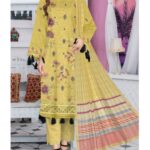 EMBROIDERED LAWN 3 PC