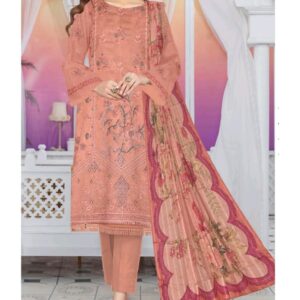 EMBROIDERED LAWN 3 PC