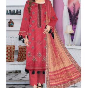 EMBROIDERED LAWN 3 PC