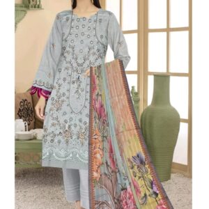 EMBROIDERED LAWN 3 PC