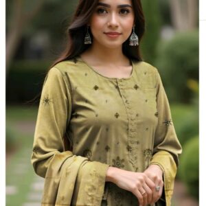 EMBROIDERED LAWN 3 PC