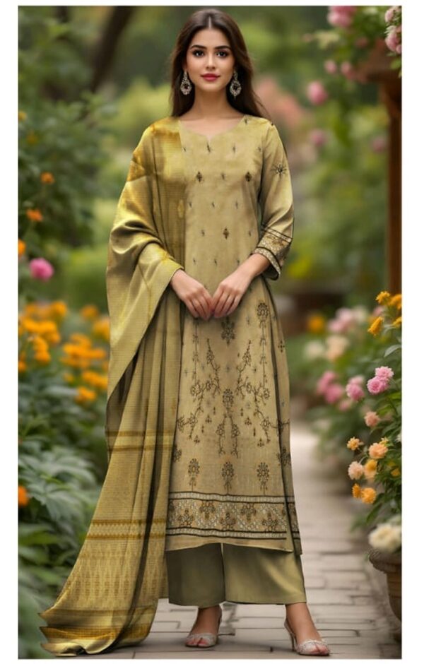 EMBROIDERED LAWN 3 PC