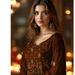 EMBROIDERED LAWN 3 PC