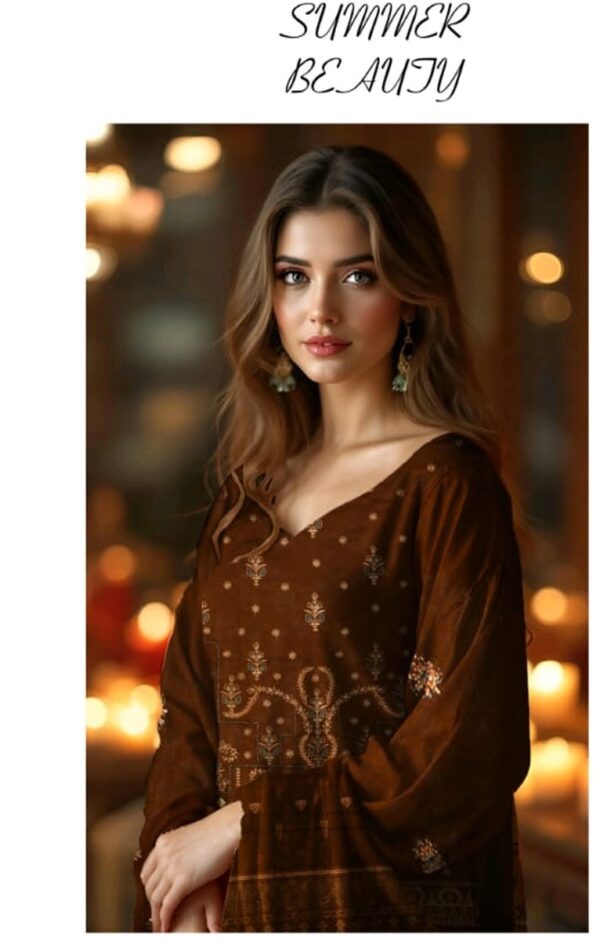 EMBROIDERED LAWN 3 PC