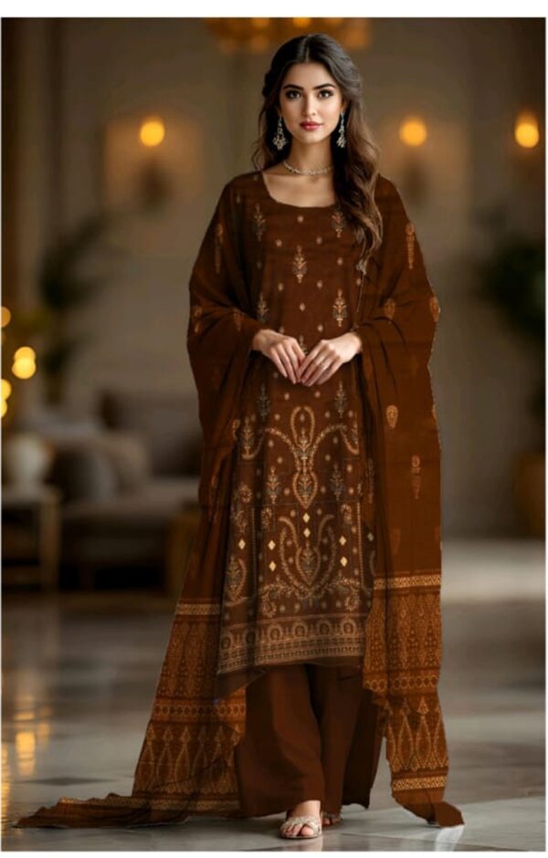 EMBROIDERED LAWN 3 PC