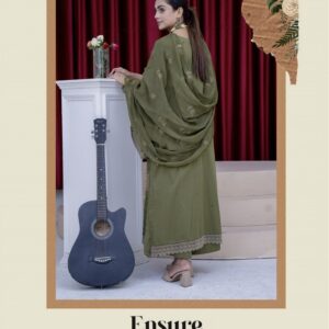 AGHOSH BY BIN SAJJAD UNSTITCHED EMBROIDERED 3 PC LAWN BANA DORA - Image 2