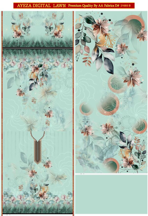 PRINTED LAWN 3 PC