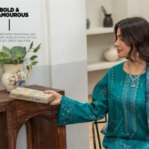 EMBROIDERED LAWN 3 PC