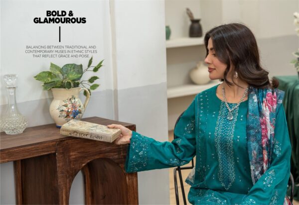 EMBROIDERED LAWN 3 PC