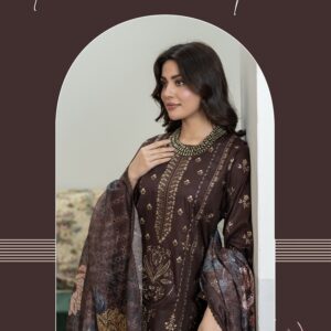 EMBROIDERED LAWN 3 PC