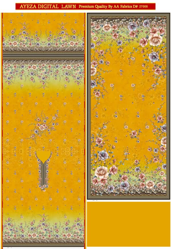 PRINTED LAWN 3 PC