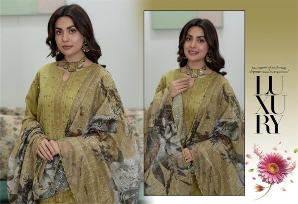 EMBROIDERED LAWN 3 PC