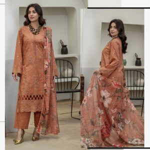 EMBROIDERED LAWN 3 PC - Image 2