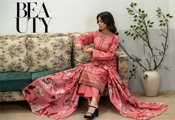 EMBROIDERED LAWN 3 PC