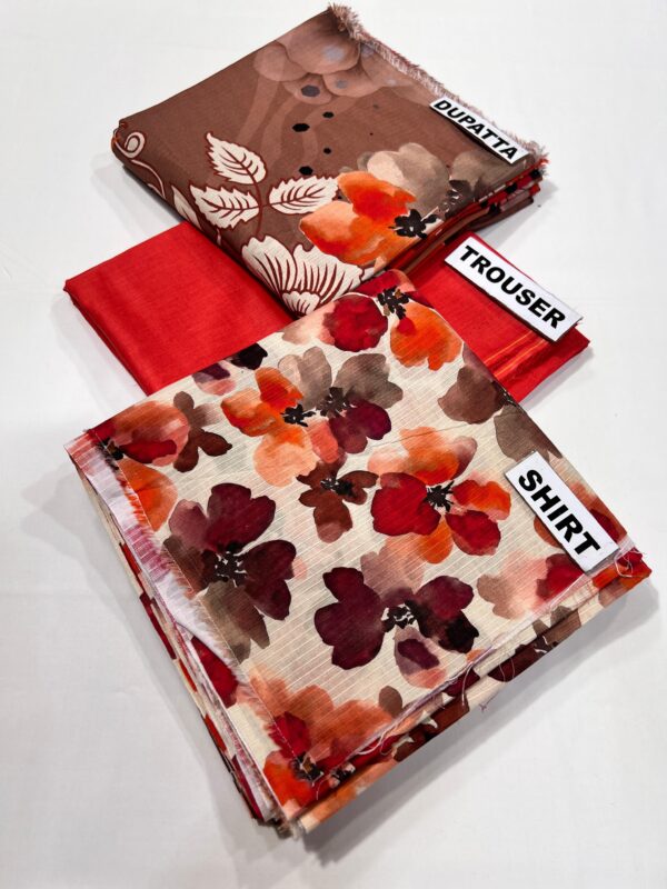 PRINTED DORIYA LAWN 3 PC