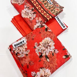 PRINTED DORIYA LAWN 3 PC